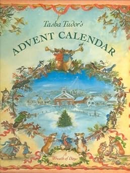 tasha tudors advent calendar a wreath of days 1st edition tasha tudor 0399214712, 978-0399214714