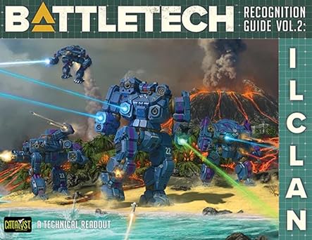 catalyst game labs battletech recognition guide vol 2 ilclan strategy board game for 1+ players and ages 14+