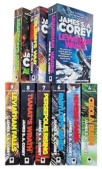 the expanse series collection 9 books set by james s a corey 1st edition james s a corey 912424483x,