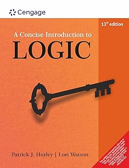 cengage learning concise introduction to logic 1st edition patrick j hurley lori watson 9353502063,