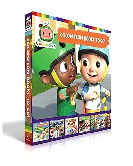 cocomelon books to go ready for school lets meet the doctor what makes me happy i like my name playdate with