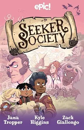 seeker society 1st edition jana tropper ,kyle higgins ,zack giallongo ,whitney cogar 1524898384,
