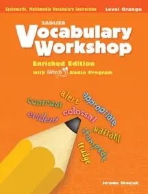 vocabulary workshop a2011 level orange   paperback 2011 1st edition sadlier 0821580043, 978-0821580042