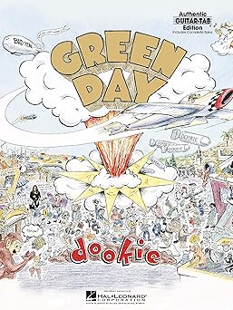 green day dookie authentic guitar tab songbook with notes and tablature 15 classic punk rock songs including