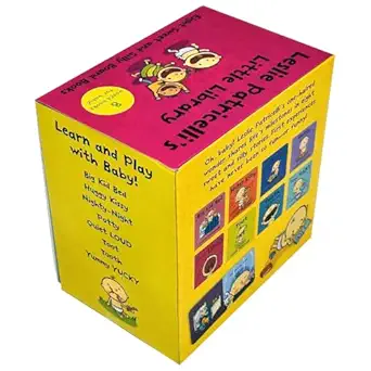 leslie patricellis little library learn and play with baby 8 books collection box set 1st edition leslie