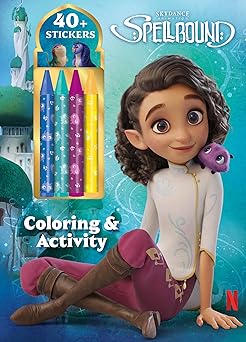 spellbound coloring and activity 1st edition courtney acampora 0794452515, 978-0794452513