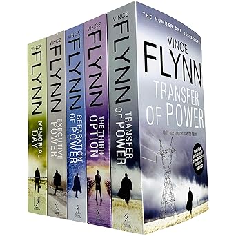 a mitch rapp novel series 5 books collection set by vince flynn 1st edition vince flynn ,transfer of power by