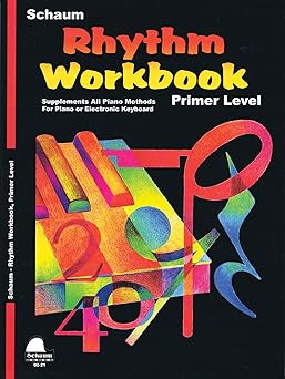 rhythm workbook primer 1st edition wesley schaum 1936098334, 978-1936098330