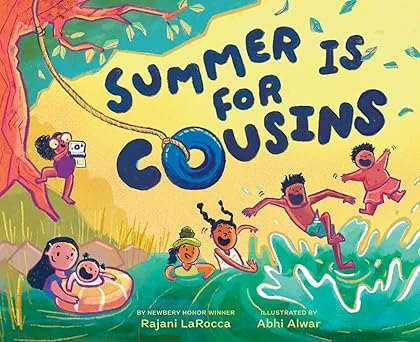 summer is for cousins a picture book 1st edition rajani larocca ,abhi alwar 1419757334, 978-1419757334