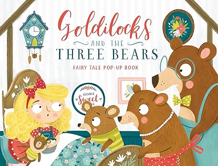 pop up book goldilocks and the three bears 1st edition unknown author 1839232234, 978-1839232237
