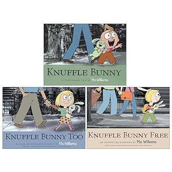 knuffle bunny series collection 3 books set by mo willems 1st edition mo willems 9124309958, 978-9124309954