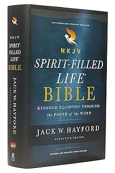 nkjv spirit filled life bible   hardcover red letter comfort print kingdom equipping through the power of the