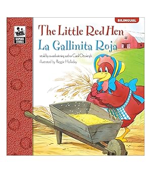 the little red hen la gallinita roja bilingual storybooka classic childrens books with illustrations for