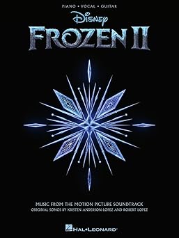 frozen 2 songbook piano vocal guitar sheet music includes into the unknown and other disney songs hal leonard