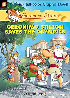 geronimo stilton saves the olympics 1st edition geronimo stilton 1597073199, 978-1597073196