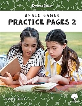 dyslexia games practice pages 2 series b book 3 1st edition sarah janisse brown 1500483109, 978-1500483104