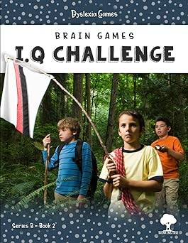 dyslexia games iq challenge series b book 2 1st edition sarah janisse brown 1500483044, 978-1500483043