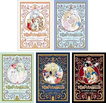 the rose of versailles complete series manga set by riyoko ikeda 1st edition ryoko ikeda 1338893491,