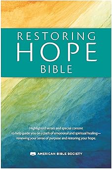 restoring hope bible 1st edition american bible society 1585167967, 978-1585167968