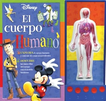disney light up el cuerpo humano disney light up human body 1st edition paul beck 9707184361, 978-9707184367
