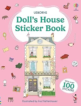 dolls house sticker book 1st edition unknown author 1836041128, 978-1836041122