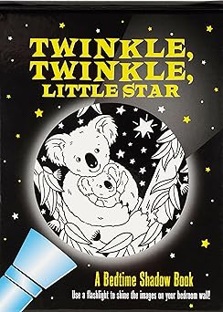 twinkle twinkle little star a bedtime shadow book 1st edition peter pauper press 1441336451, 978-1441336453