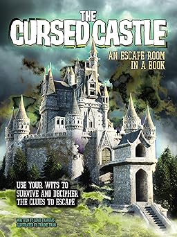 the cursed castle an escape room in a book use your wits to survive and decipher the clues to escape 1st