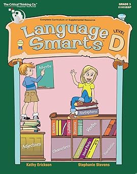 language smarts level d workbook reading writing grammar and punctuation for grade 3 1st edition kathy