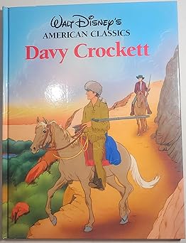 davy crockett 1st edition walt disney productions 079245054x, 978-0792450542