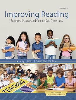 improving reading strategies resources and common core connections 1st edition jerry johns ,susan lenski