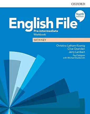 english file pre intermediate workbook with key 1st edition christina latham koenig 0194037681, 978-0194037686