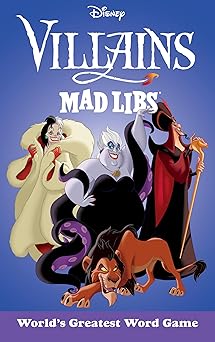 disney villains mad libs worlds greatest word game 1st edition brandon t snider 0593890795, 978-0593890790