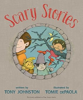 scary stories 1st edition tony johnston ,tomie depaola 1665904313, 978-1665904315