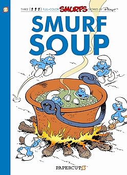 the smurfs #13 smurf soup 1st edition peyo ,yvan delporte 159707358x, 978-1597073585
