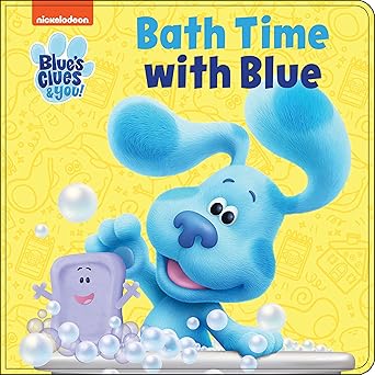 nickelodeon blues clues and you bath time with blue waterproof bath book pi kids 1st edition editors of