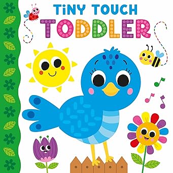 tiny touch toddler sensory board booka adorable textured pages for little hands a colorful art touch and feel