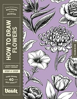 how to draw flowers a step by step guide to drawing botanical art for beginners 1st edition kale james