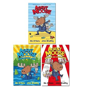 agent moose 3 books collection set by mo ohara 1st edition mo o\\\\\\\'hara 9124244929, 978-9124244927