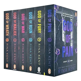 legacy of gods series collection 6 books set by rina kent 1st edition rina kent 225827611x, 978-2258276116