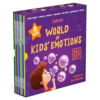 world of kids emotions box set of 8 books about emotion regulation social emotional intelligence and more 1st