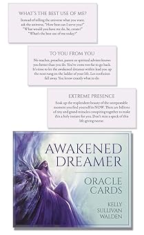 awakened dreamer oracle cards 1st edition kelly sullivan walden 0738768367, 978-0738768366