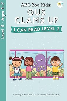 abc zoo kids gus clams up i can read level 3 1st edition stefanie hohl ,jennifer bartlett 1638240280,