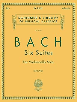 bach six suites for violoncello solo baroque cello sheet music for intermediate and advanced players