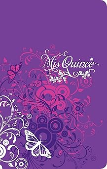 biblia reina valera 1960 mis quince amatista con mariposas sa mil piel / mis quince bible rvr 1960 amethyst