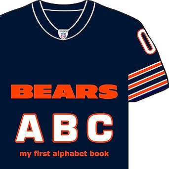 chicago bears abc my first alphabet book 1st edition brad m epstein 1607301555, 978-1607301554