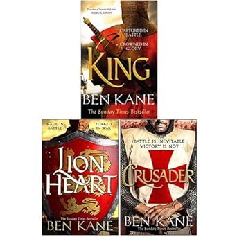 richard the lionheart collection 3 books set by ben kane 1st edition richard the lionheart 9123482729,