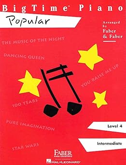bigtime piano popular a level 4 and above intermediate pop hits piano songbook for teens and adults includes
