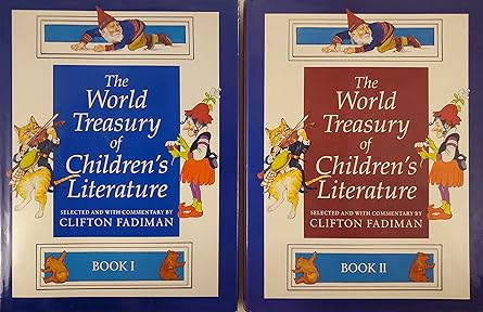 the world treasury of childrens literature book 1 and 2 in slipcase 1st edition clifton fadiman 0316273023,