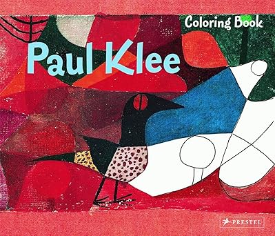 coloring book paul klee 1st edition annette roeder 3791341057, 978-3791341057