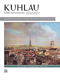 9 sonatinas opp 20 and 55 1st edition daniel friedrich kuhlau ,willard a palmer 0739063766, 978-0739063767
